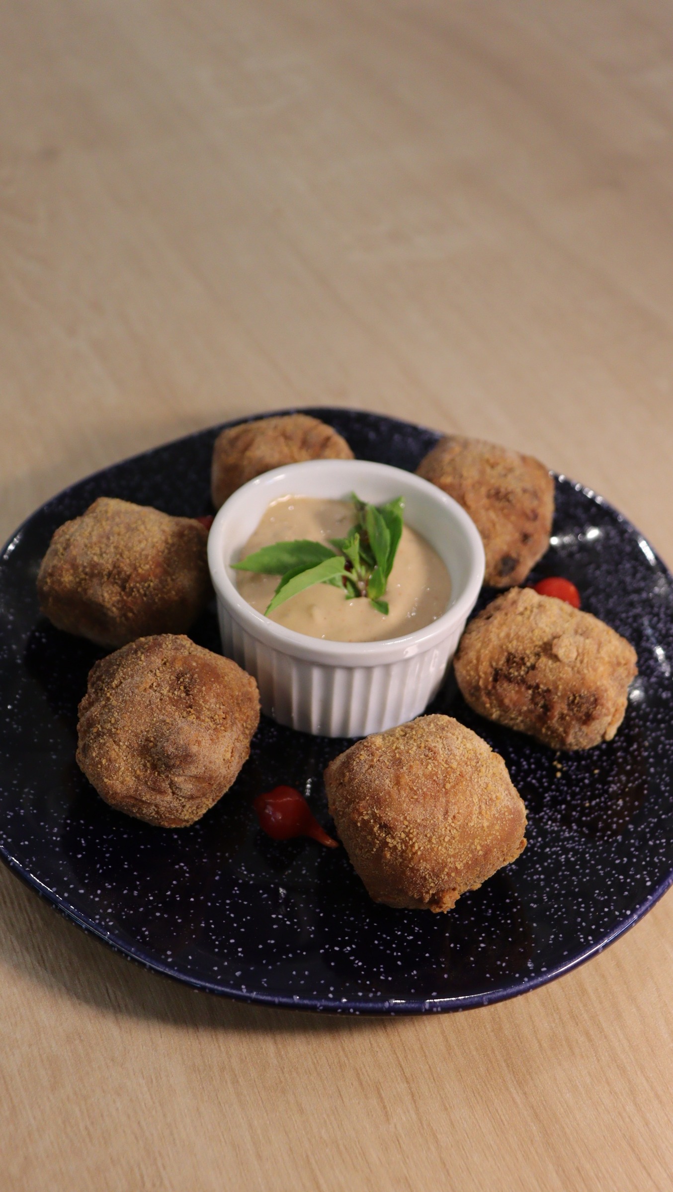 Croquete de costela desfiada